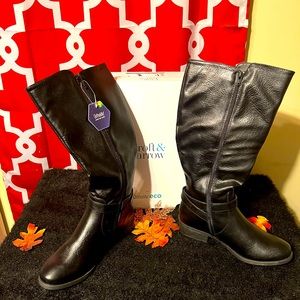 Croft & Barrow Tapir wide calf boot.